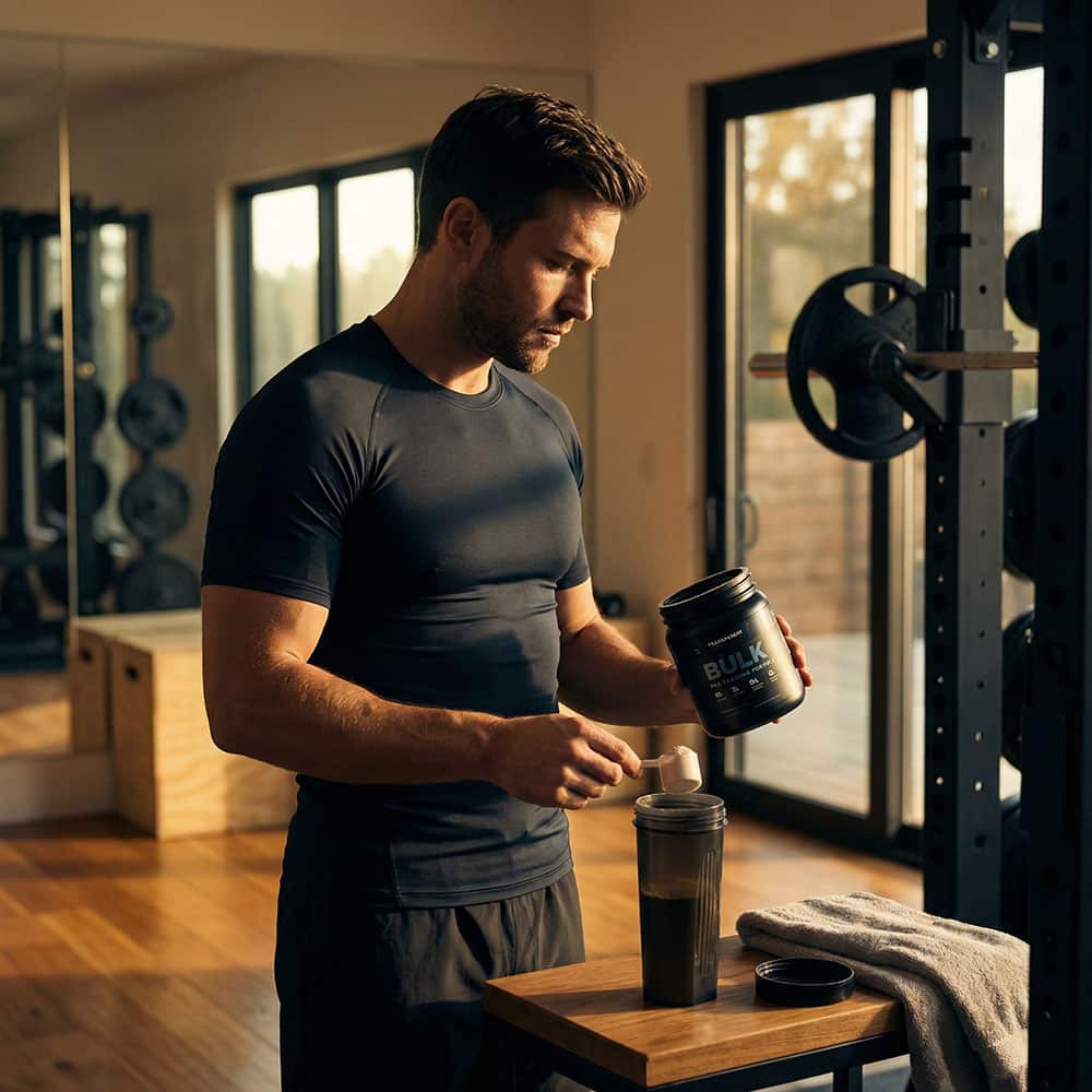 Bulk Black Pre Workout 275mg Caffeine Powder - Black Cherry