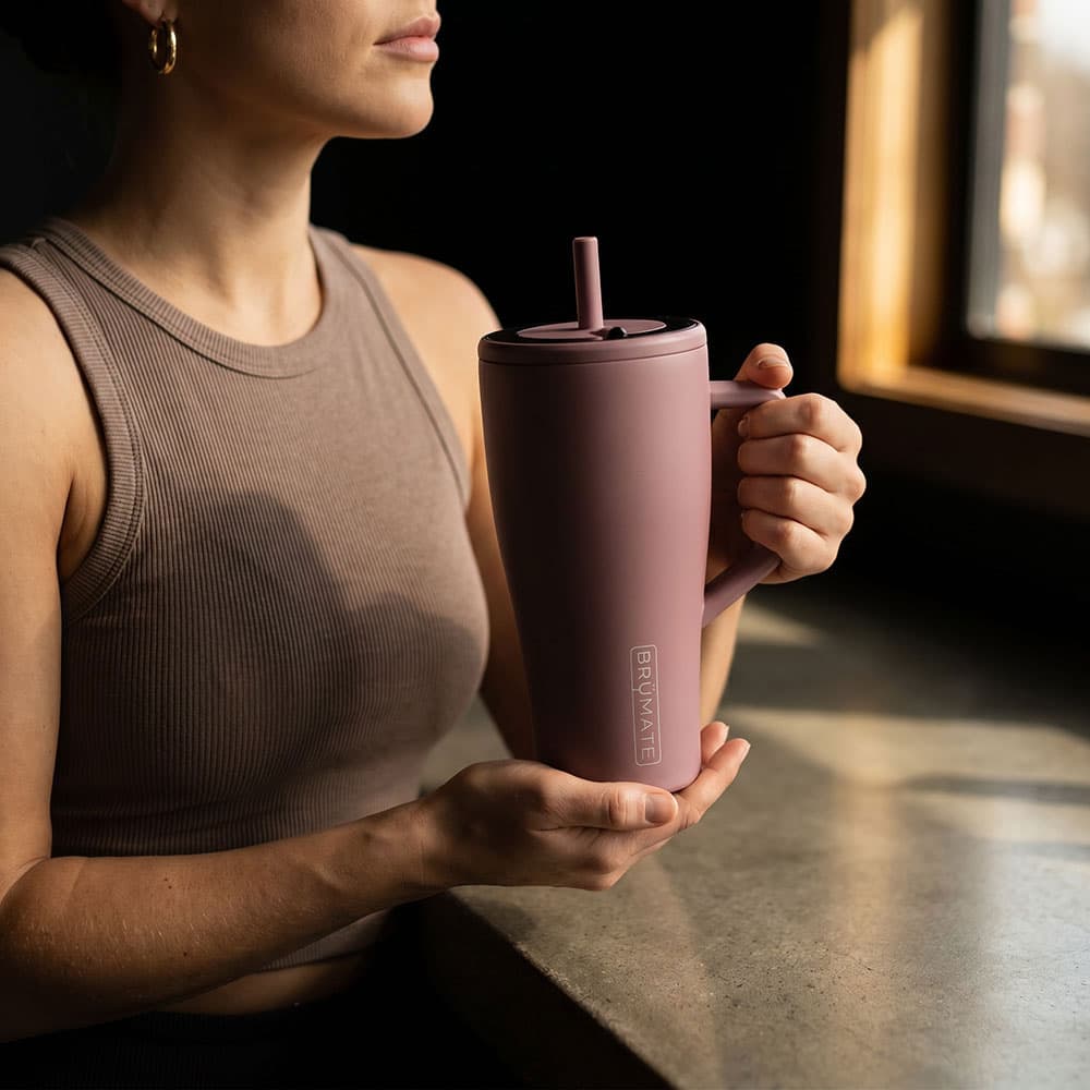 Insulated Stainless Steel Tumbler 30oz - Rose Taupe