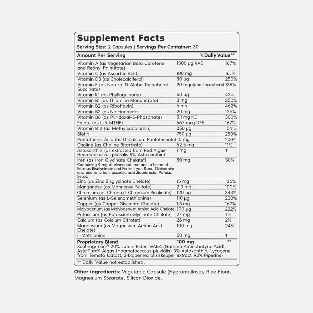 Women+ Multivitamin 60 Capsules - 30 Servings