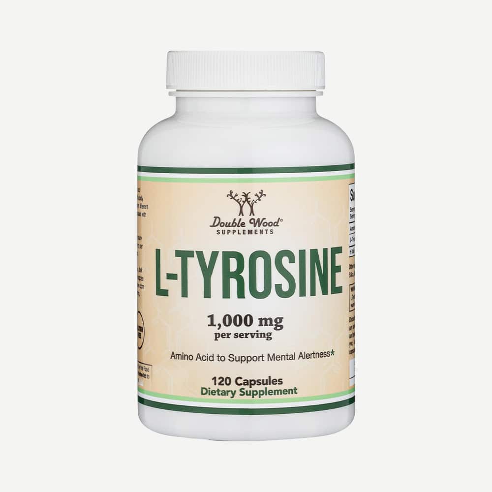 L-Tyrosine 1000mg - 120 Veggie Capsules