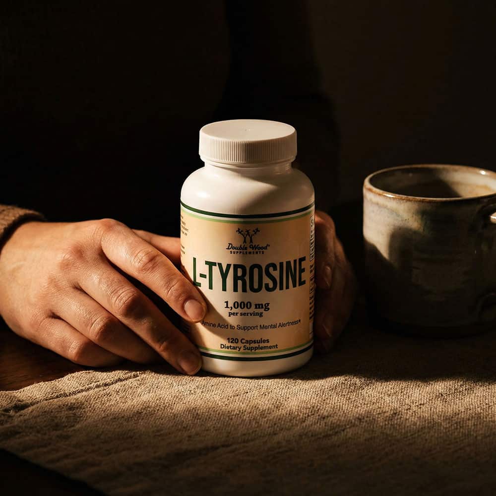 L-Tyrosine 1000mg - 120 Veggie Capsules