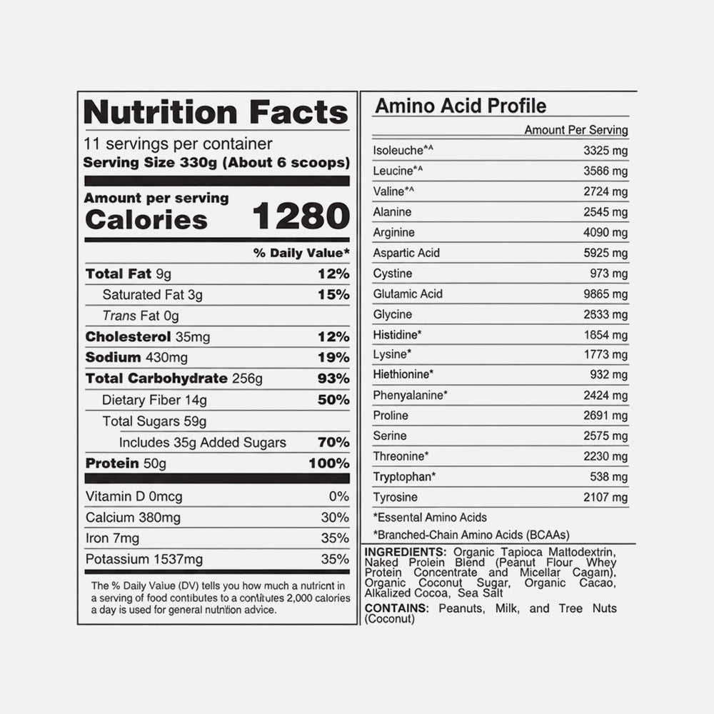 Mass Gainer - Chocolate Peanut Butter