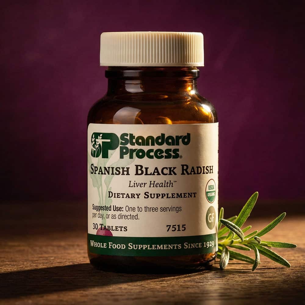 Spanish Black Radish 850mg - 30 Tablets