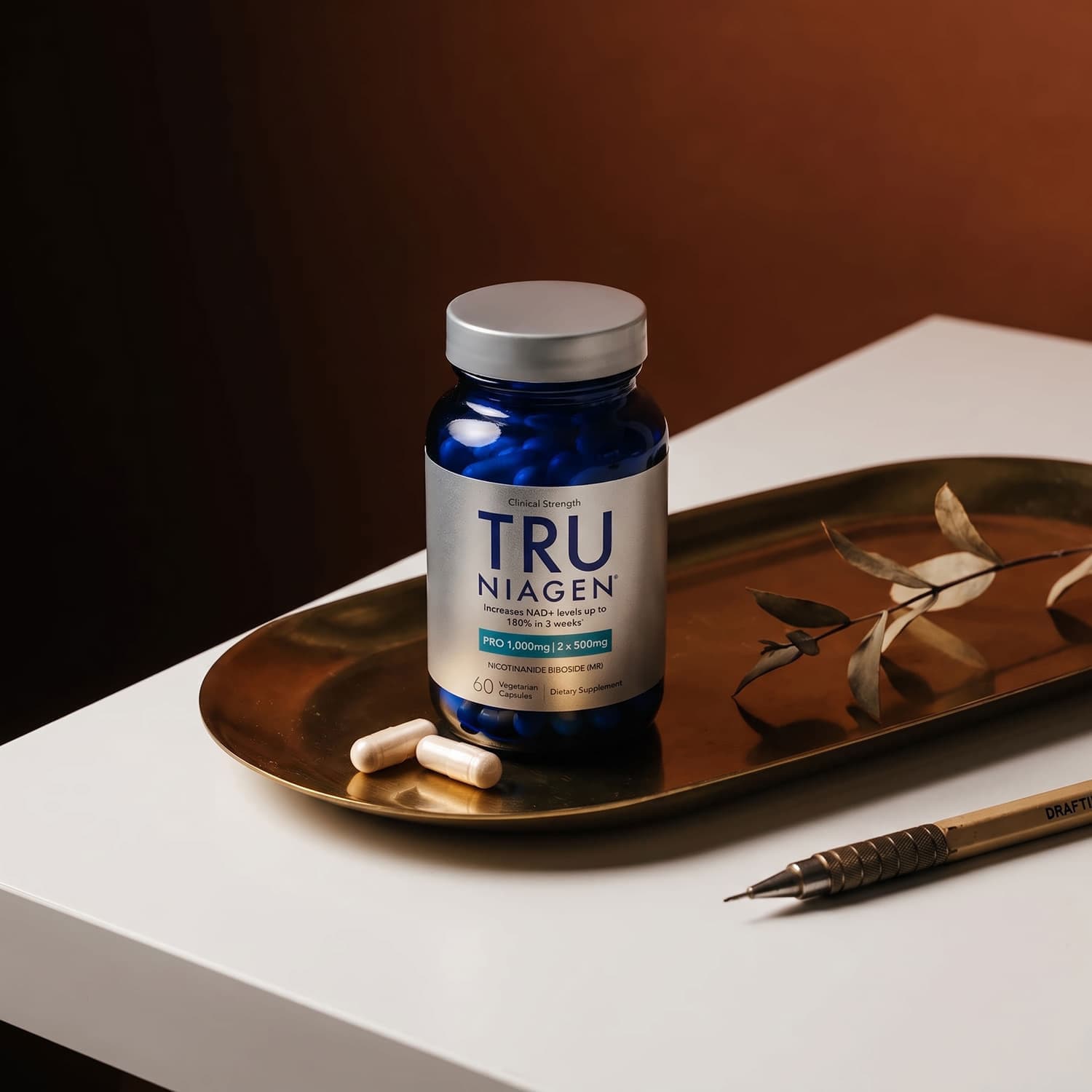 Tru Niagen - NAD+ Supplement Niagen 1000 mg - 60 Capsules