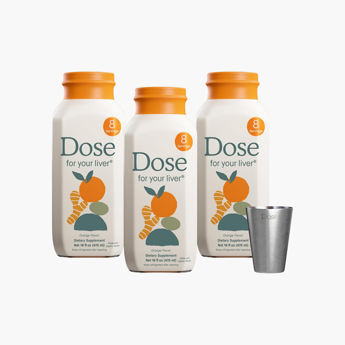 Dose for Your Liver - Liver Cleanse Detox Liquid - 473 ml 3-Pack