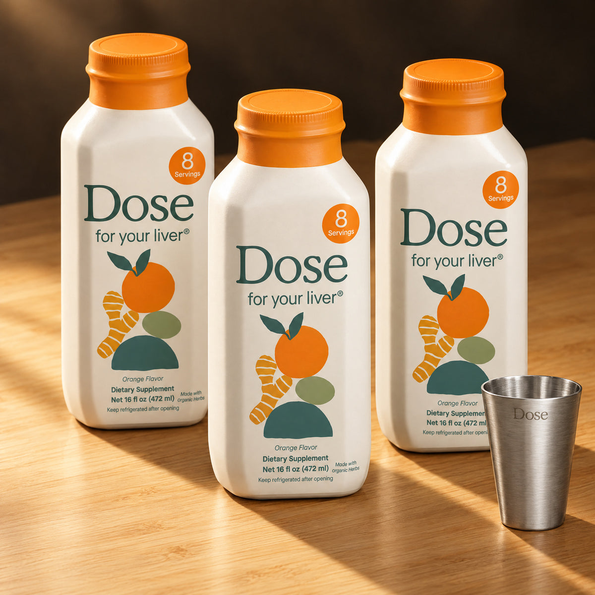 Dose for Your Liver - Liver Cleanse Detox Liquid - 473 ml 3-Pack