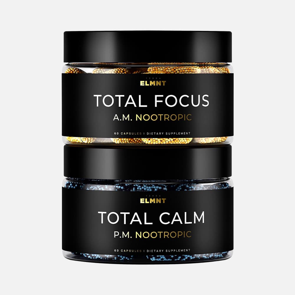 AM/PM Nootropic Total Focus + Calm - 60 Capsules