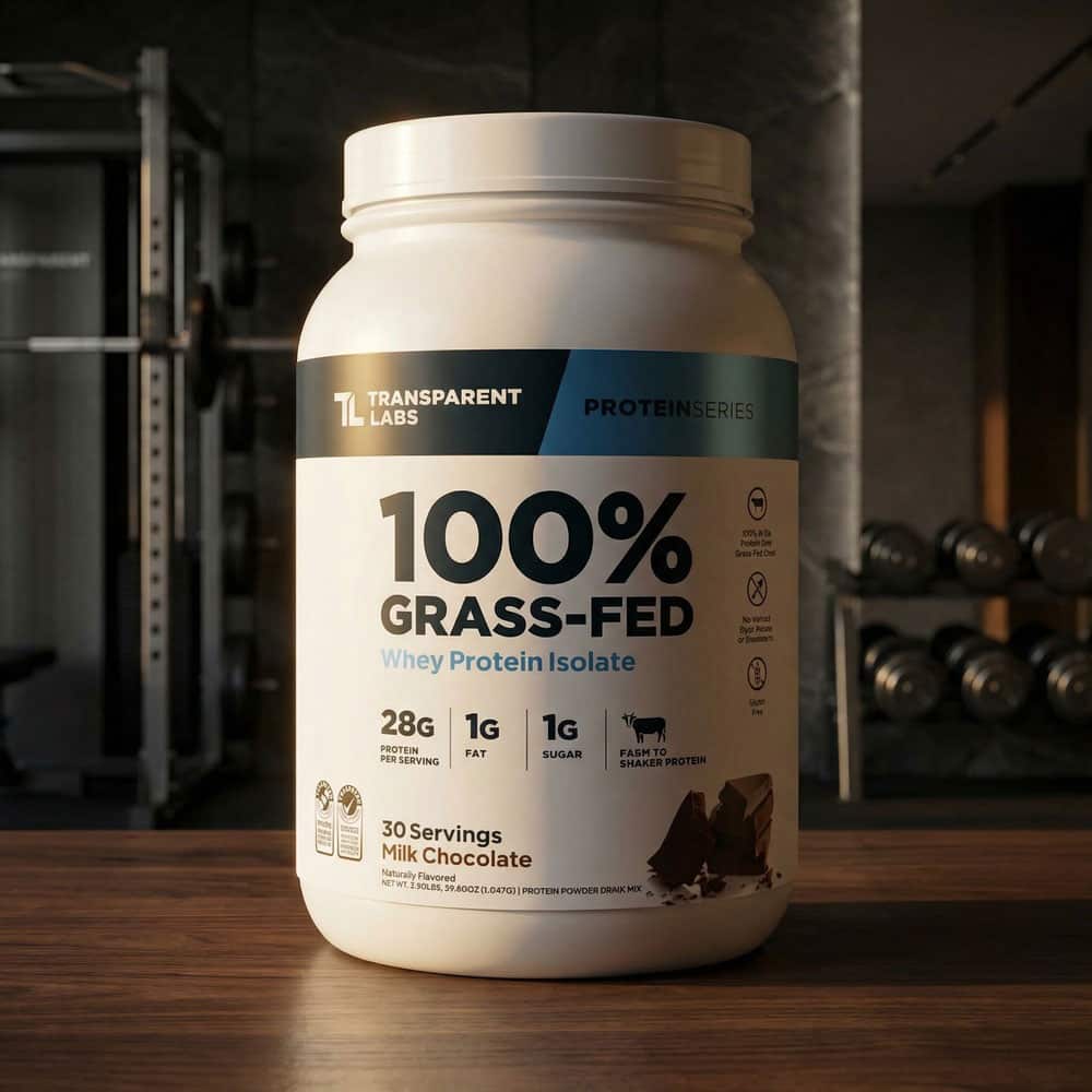 Grass-Fed Whey Isolate Protein - Milk Chocolate