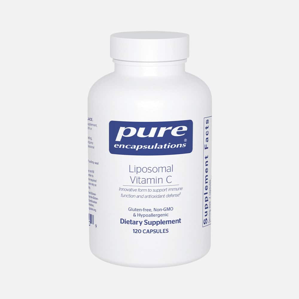 Liposomal Vitamin C 500mg (PureWay-C) - 120 Capsules