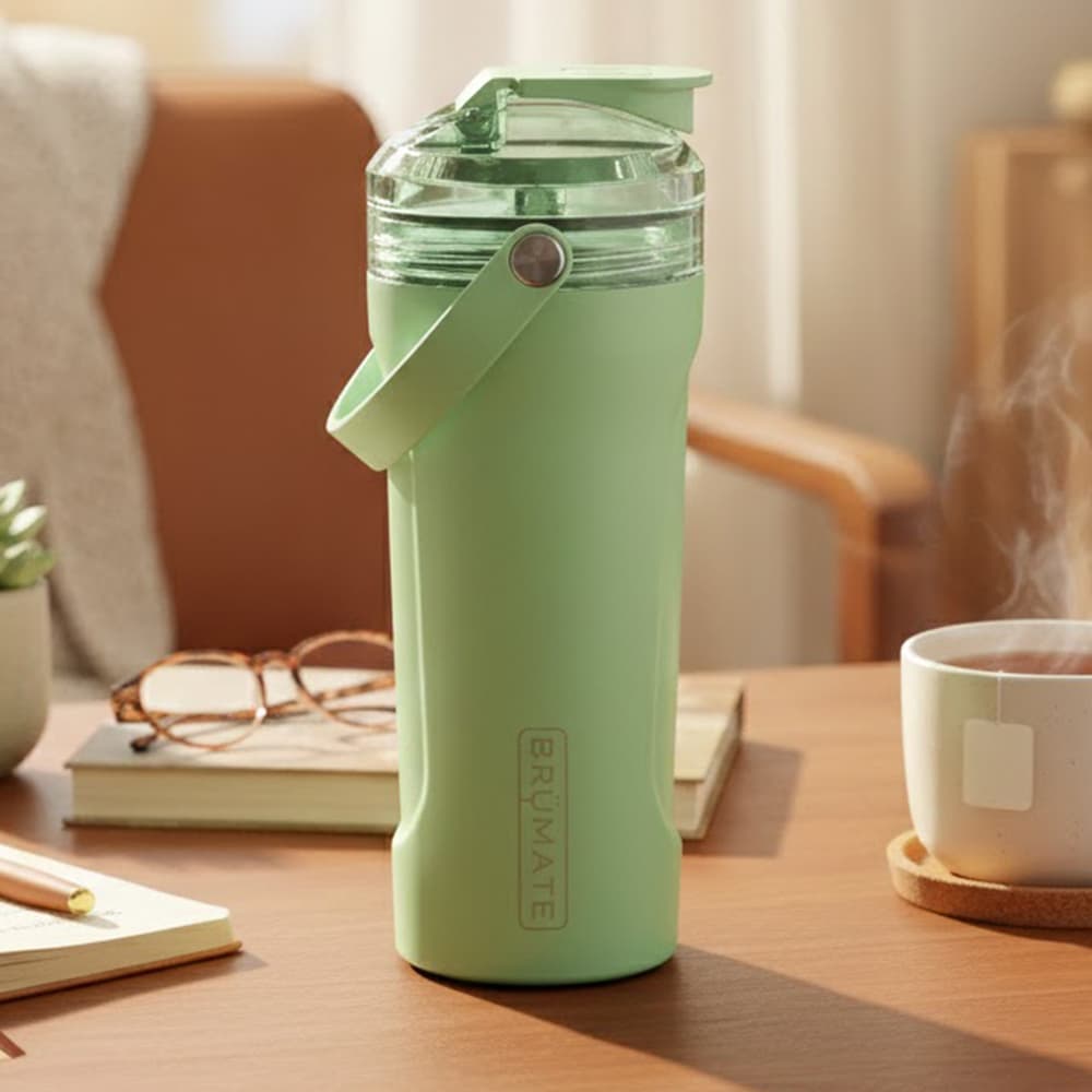 Insulated Stainless Steel Shaker Bottle 25oz - Dune