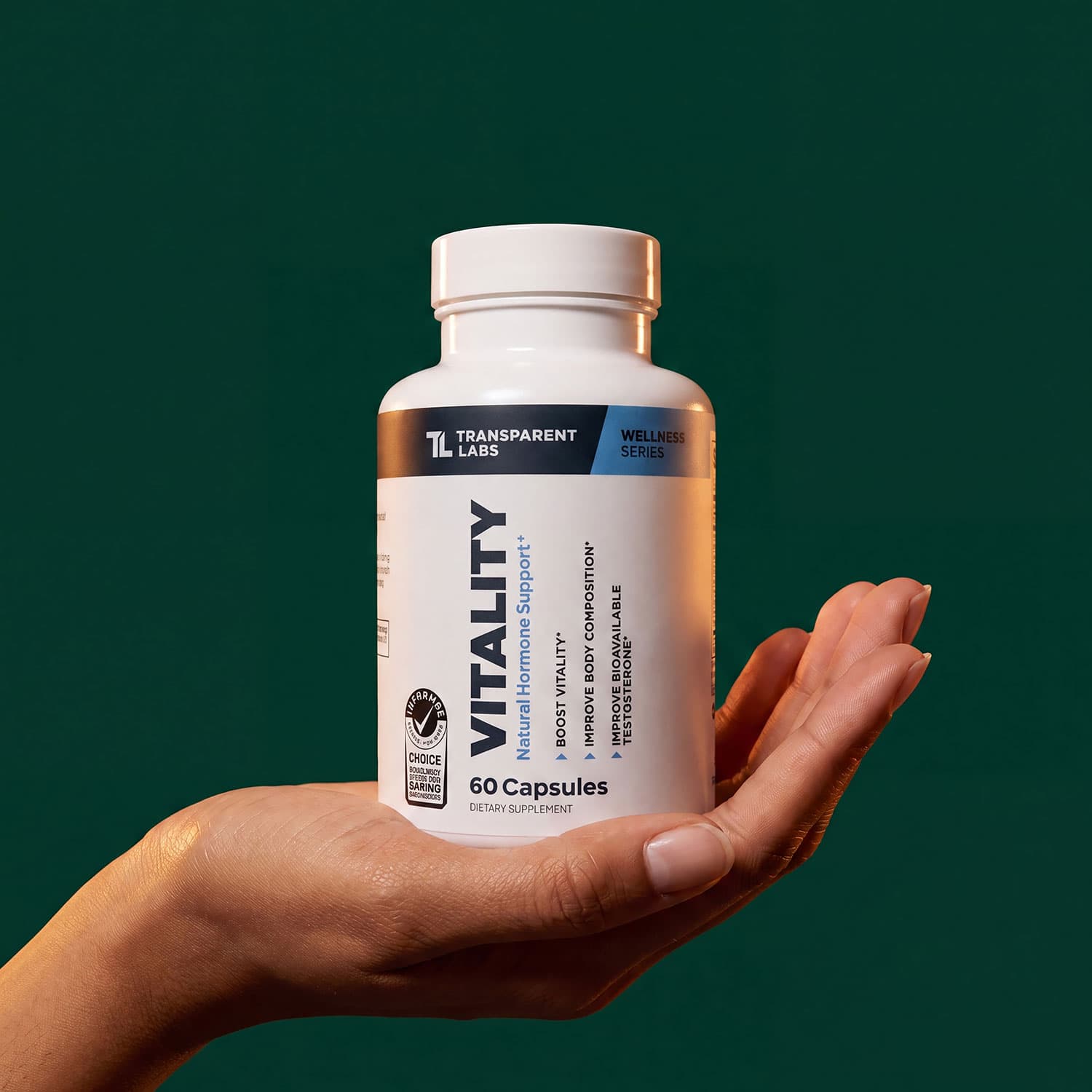 Vitality Testosterone Booster with Ashwagandha KSM-66