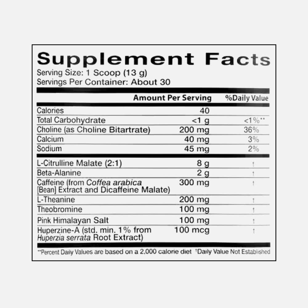Pre-Workout+ Fitness Energy Supplement – Rocket Pop Flavor