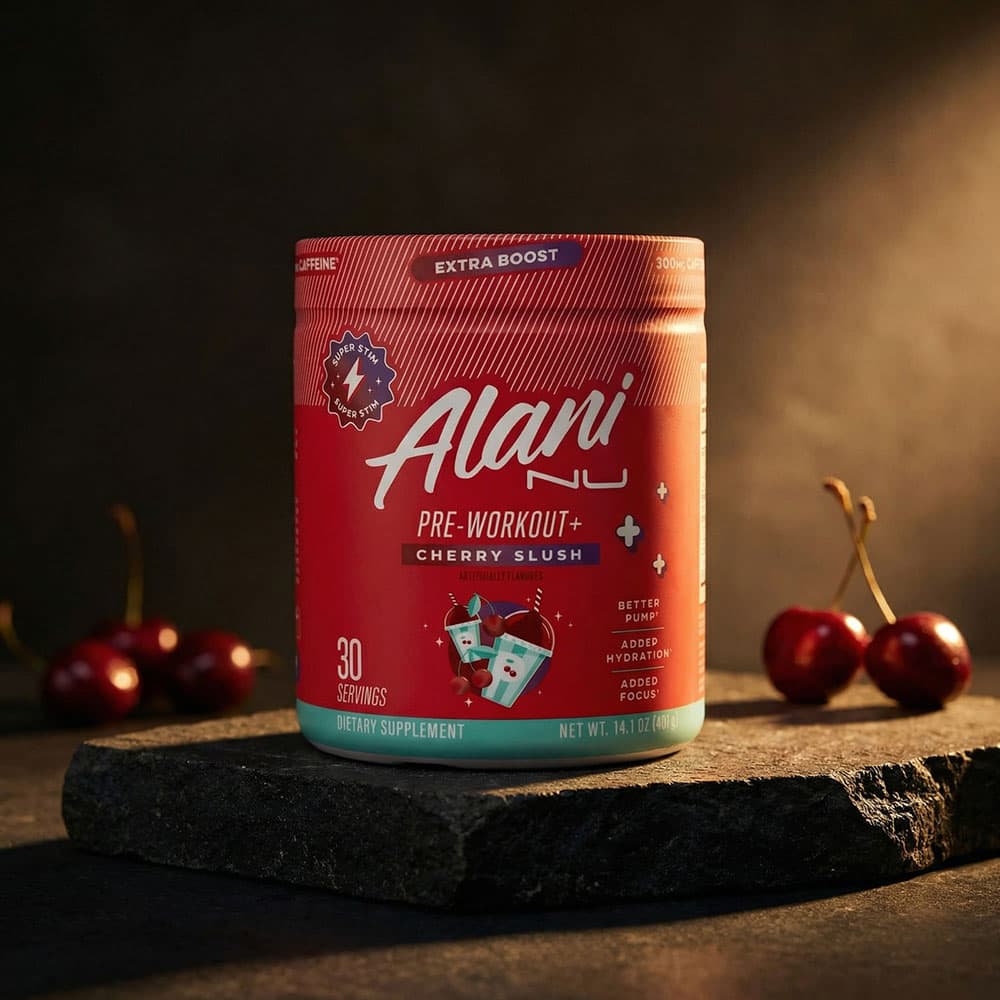 Pre-Workout+ Cherry Slush – Energy & Performance Support Formula