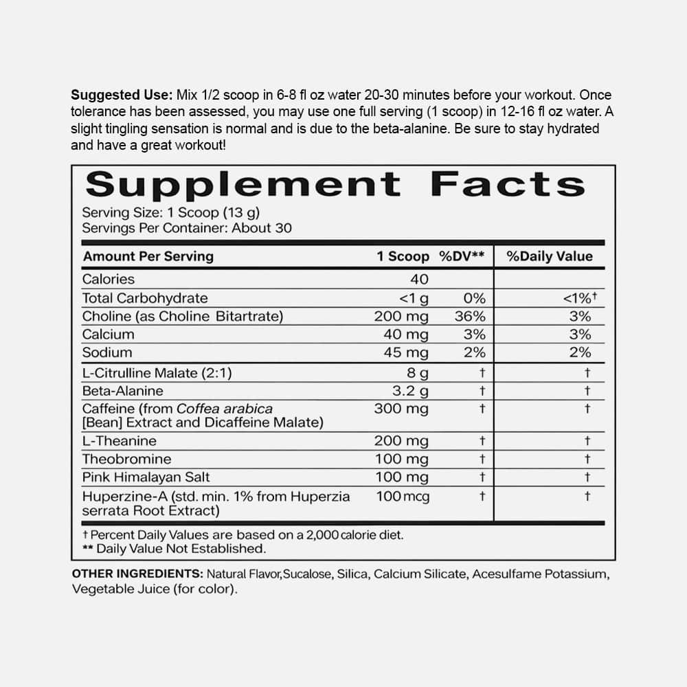 Pre-Workout+ Cherry Slush – Energy & Performance Support Formula