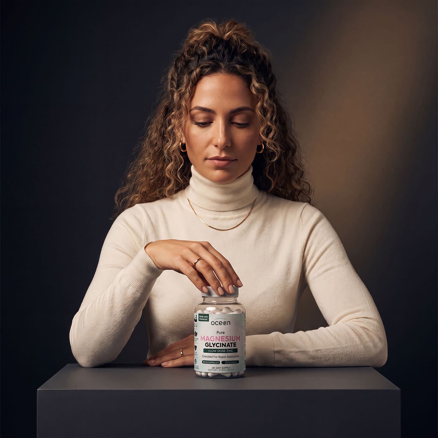 Organics Ocean - Magnesium Glycinate with Zinc - 90 Capsules