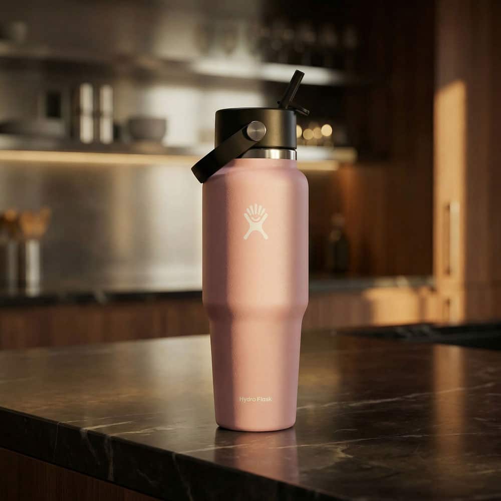 Wide Flex Straw Travel Bottle 32 Oz - Trillium