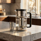 Purifier Large Glass Water Filter Jug with Reusable Cartridge - 2.8L