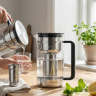 Purifier Large Glass Water Filter Jug with Reusable Cartridge - 2.8L