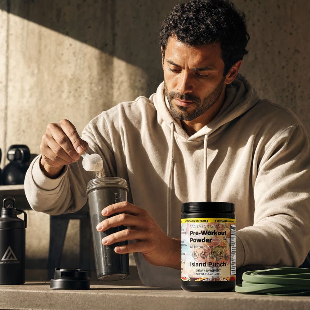 Santa Cruz Paleo Pre Workout - 30 Servings Powder