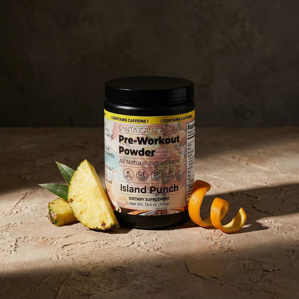 Santa Cruz Paleo Pre Workout - 30 Servings Powder