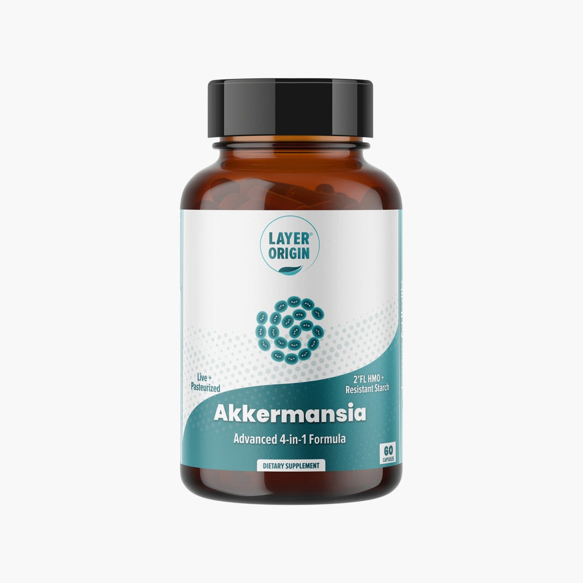 Layer Origin - Akkermansia muciniphila + PureHMO - 60 Capsules