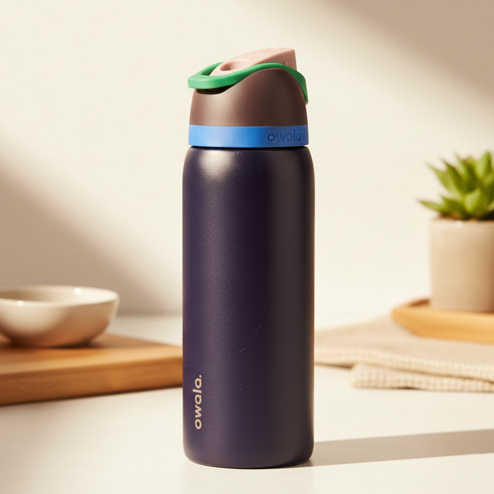 Owala FreeSip Stainless Steel Bottle 32oz - Black