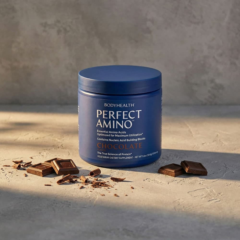 PerfectAmino EAAs & BCAAs Powder - 30 Servings (Chocolate)