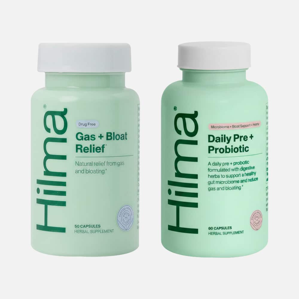 Hilma Gut & Bloat Support Bundle - 110 Vegan Capsules