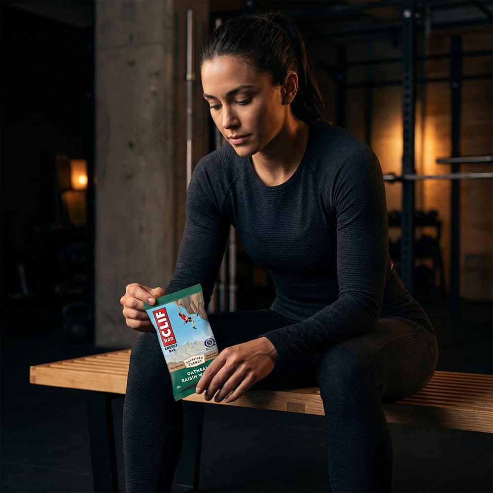 CLIF Bar Oatmeal Raisin Walnut 10g - 10 Bars
