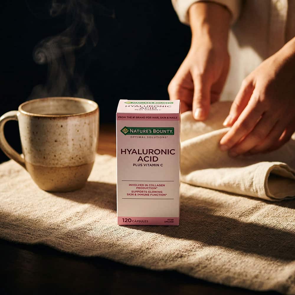 Hyaluronic Acid with Vitamin C - 120 Capsules