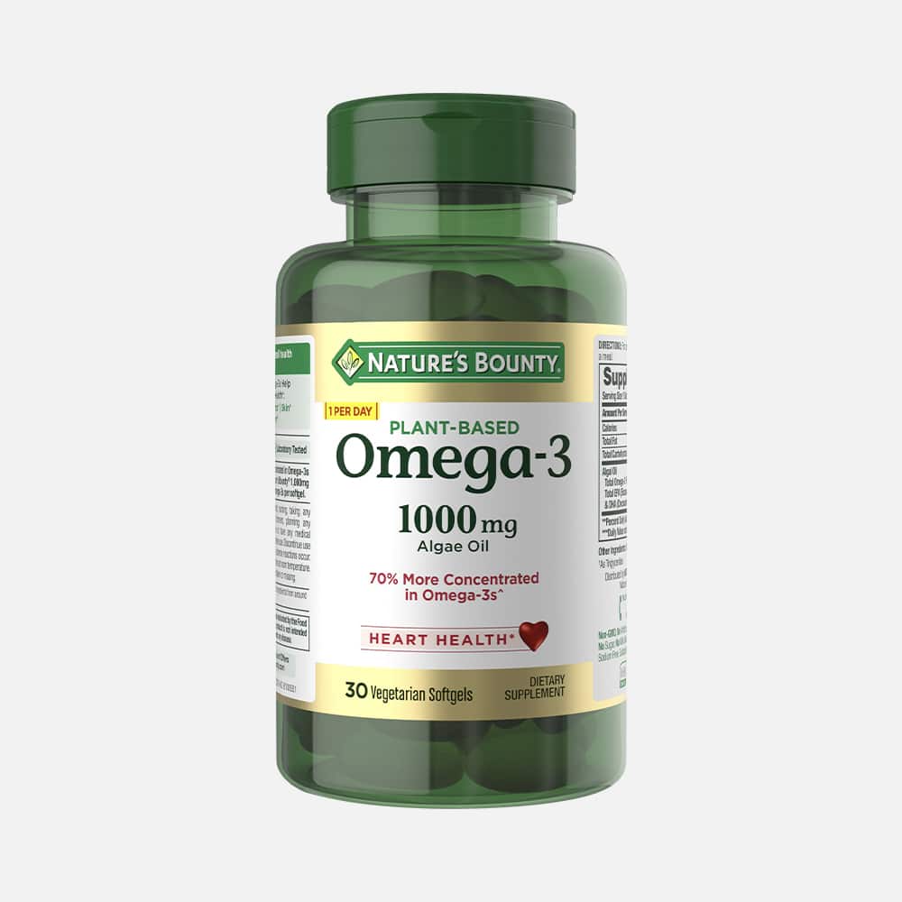 Plant-Based Omega-3 520mg - 30 Vegetarian Softgels