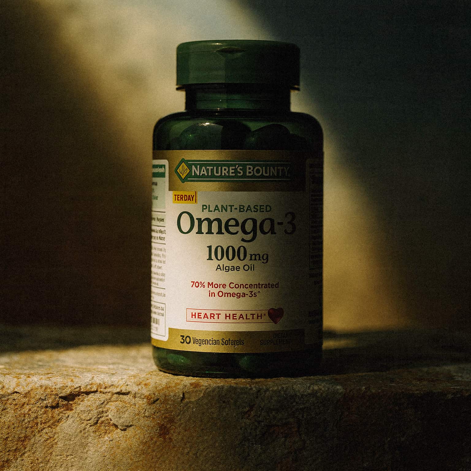Plant-Based Omega-3 520mg - 30 Vegetarian Softgels