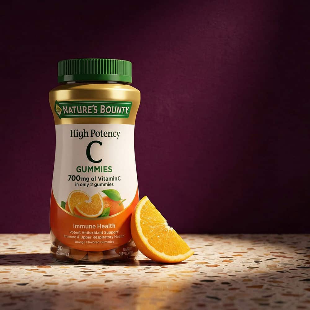 Vitamin C 700mg - 60 Orange Flavor Gummies