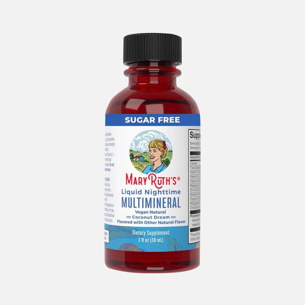 Liquid Nighttime Multimineral 1oz - 8 Travel Packs