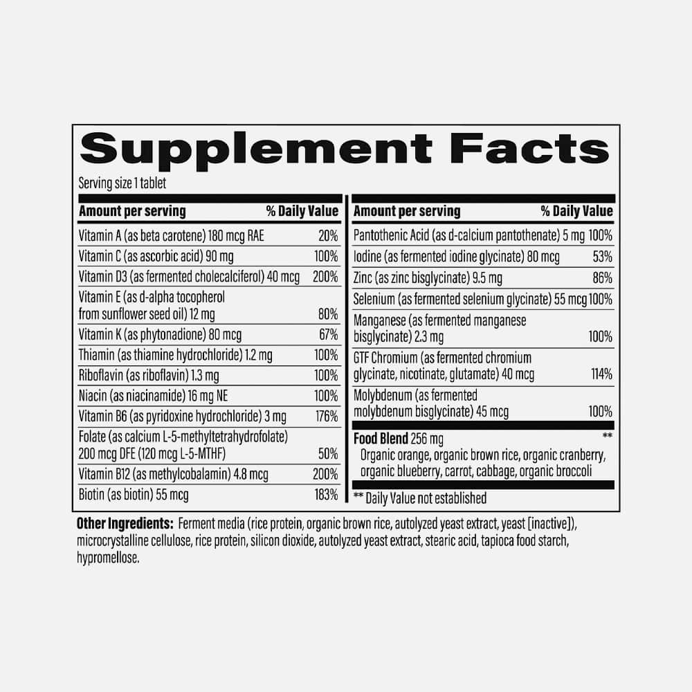 Women's 55+ One Daily Multivitamin - 30 Tablets