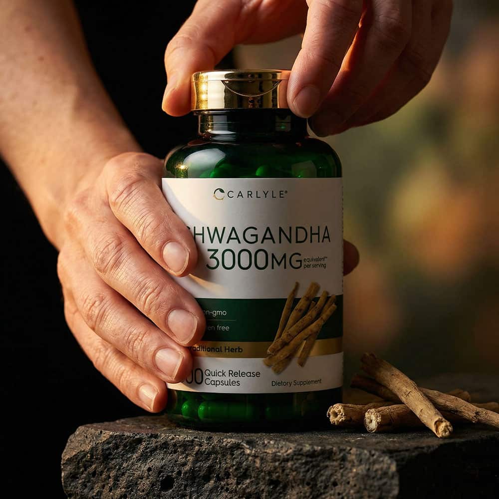 Ashwagandha Root Extract 3000mg - 300 Capsules