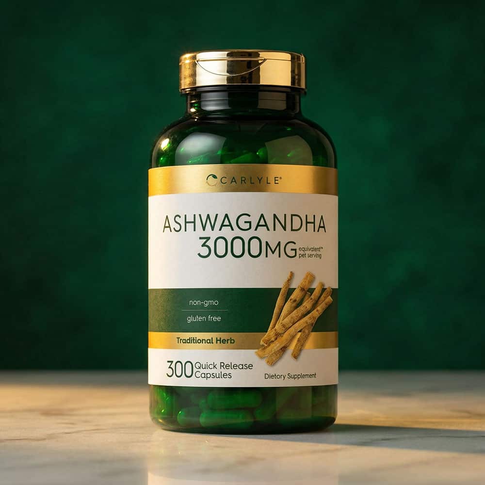 Ashwagandha Root Extract 3000mg - 300 Capsules