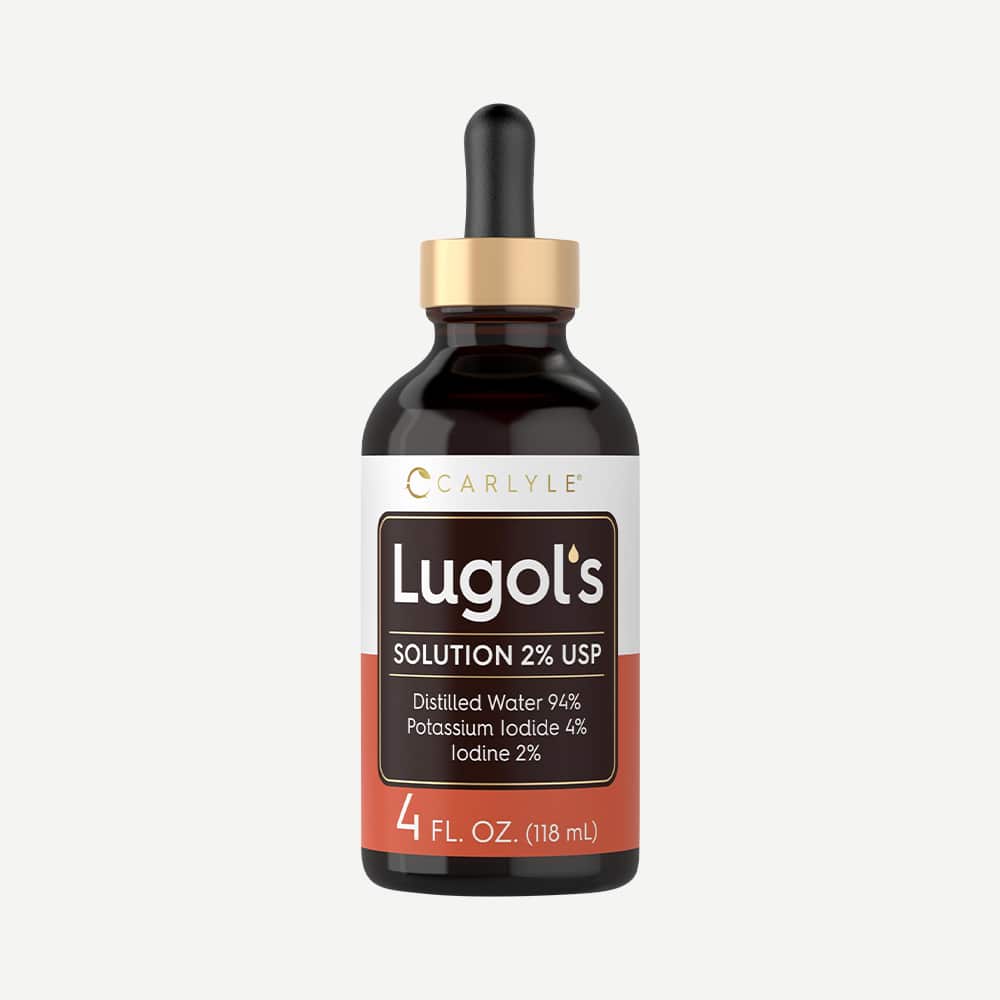 Lugol's Iodine 2% - 4 fl oz Liquid Drops