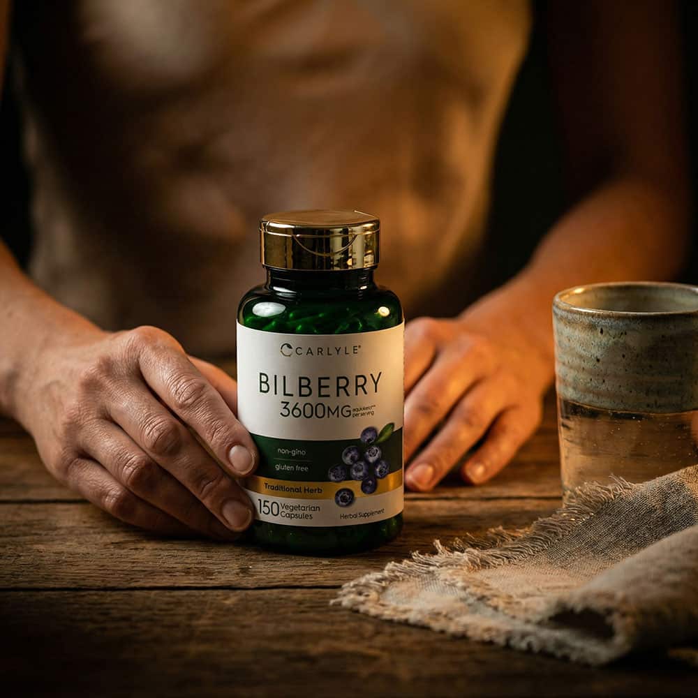 Bilberry Extract 3600mg - 150 Vegetarian Capsules