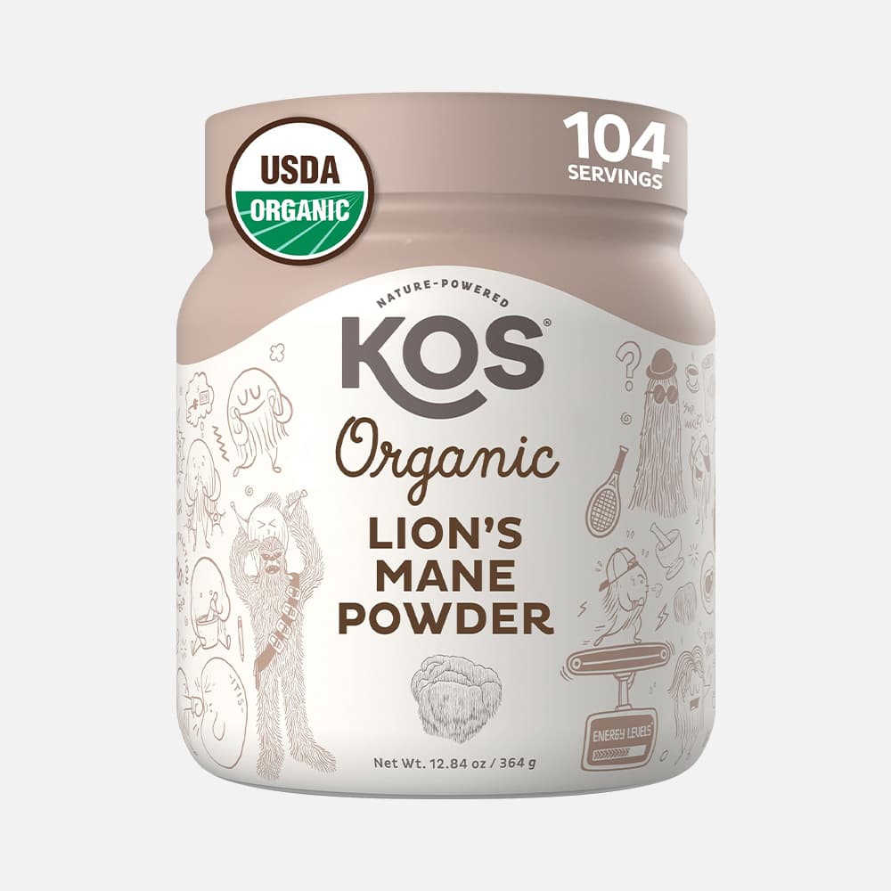 Organic Lion's Mane Powder 1g - 104 Servings