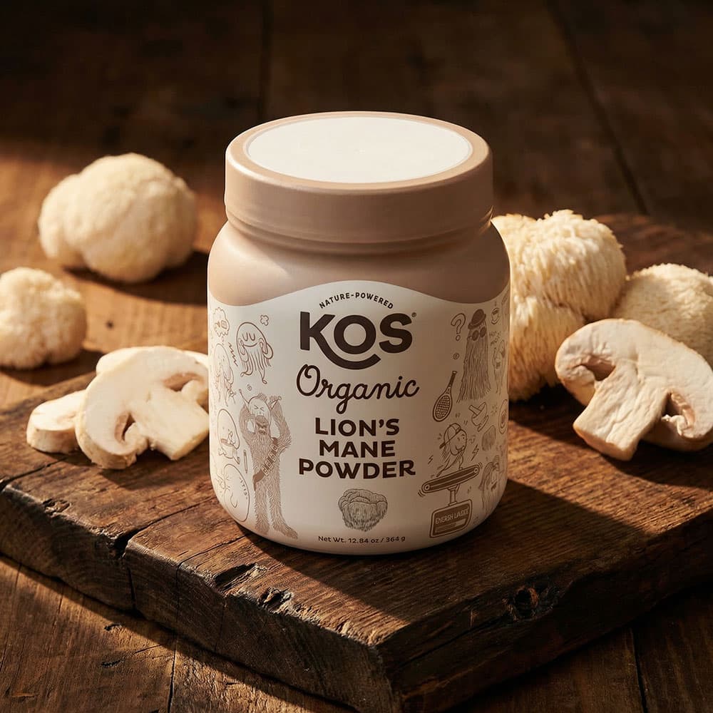 Organic Lion's Mane Powder 1g - 104 Servings