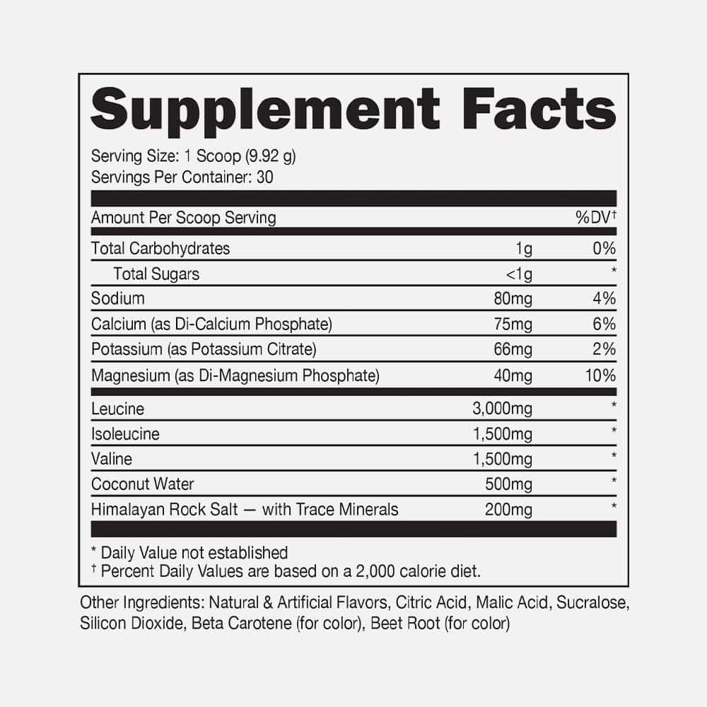 Bucked Up BCAA 2:1:1 5g - 30 Servings Powder