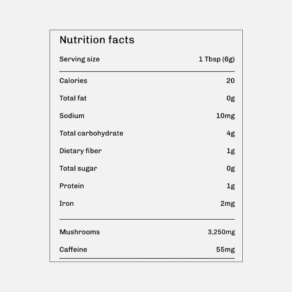 Mushroom Matcha Powder 3000mg - 30 Servings (Powder)