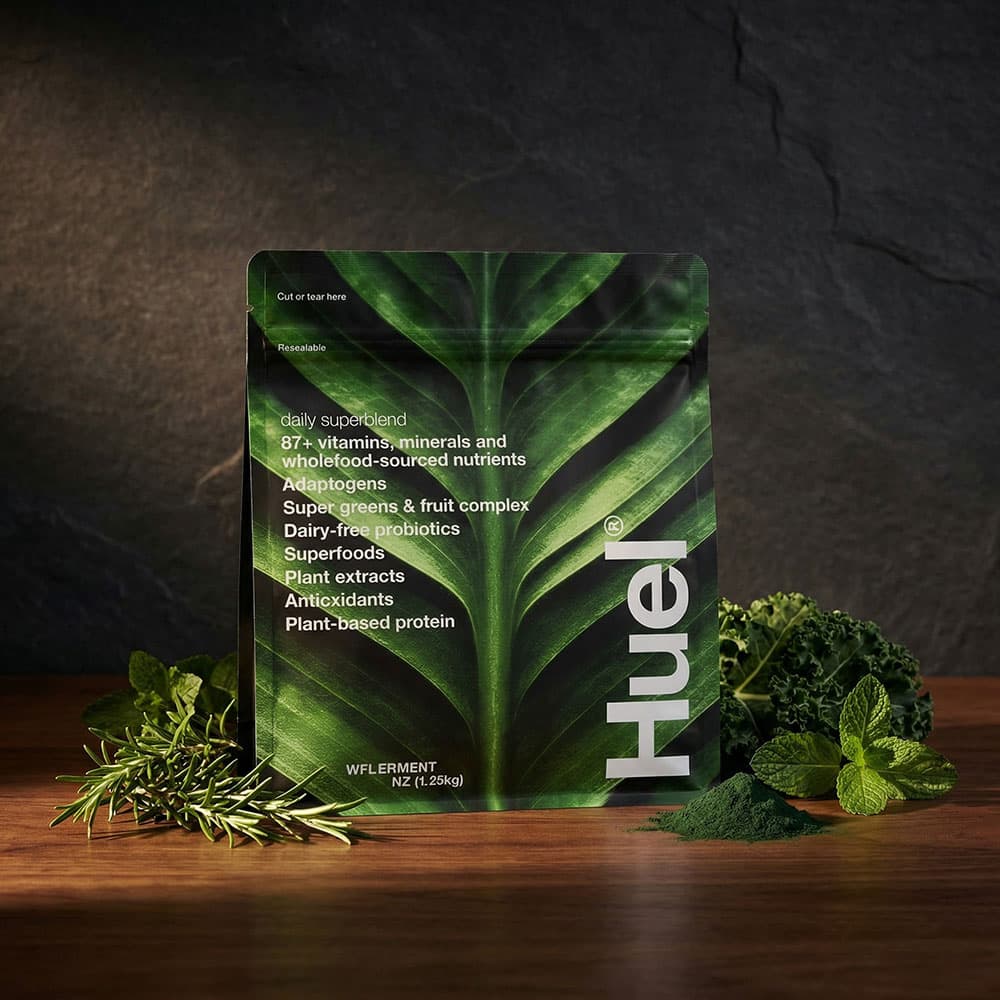 Huel Daily Superblend - Plant-Based Nutritional Shake with 25g Protein