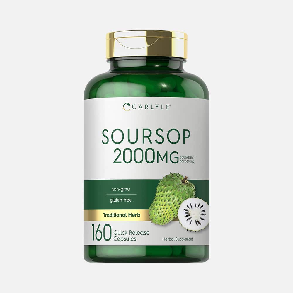 Soursop Leaves 2000mg - 160 Capsules