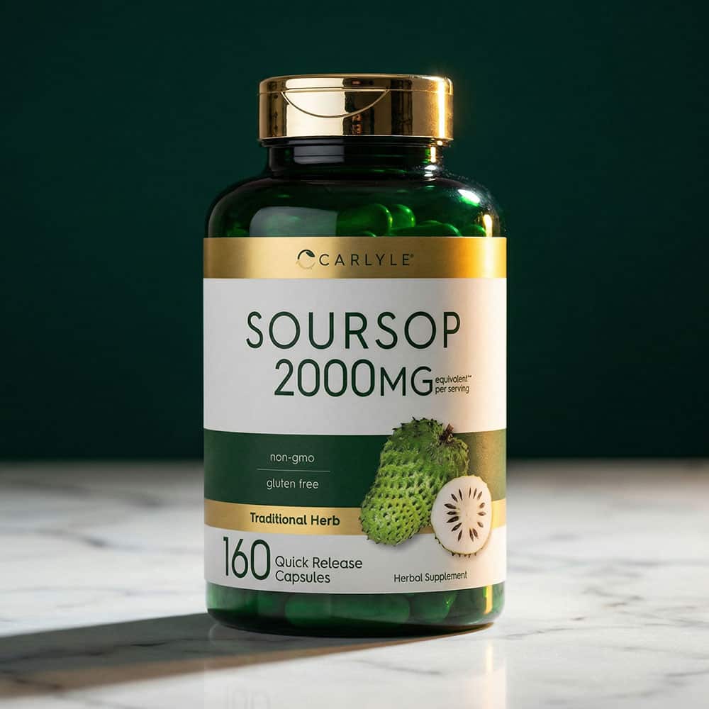 Soursop Leaves 2000mg - 160 Capsules