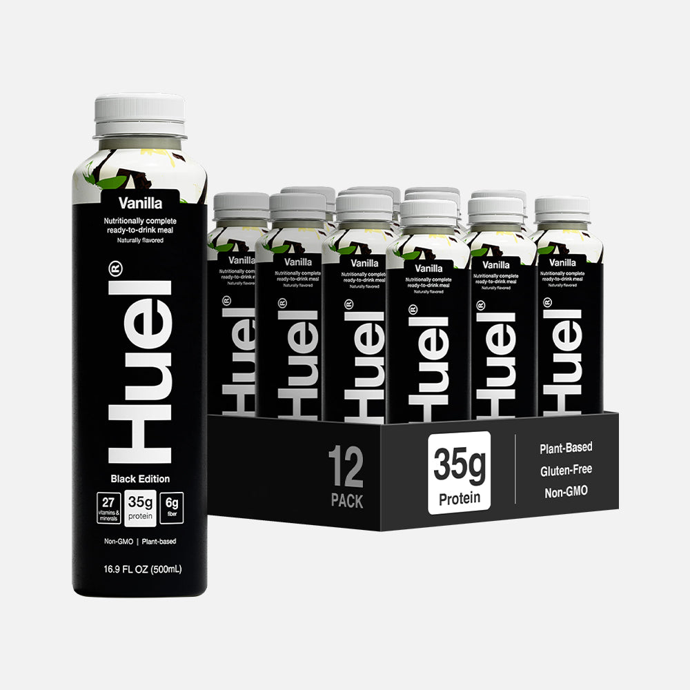 Huel Black Edition Vanilla - 12 Ready-to-Drink Shakes