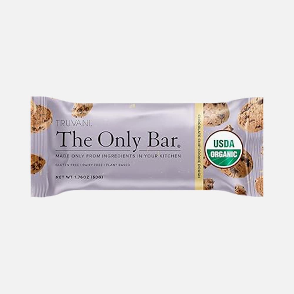 Truvani Organic Snack Bar 5g Protein - 12 Pack (Cookie Dough)