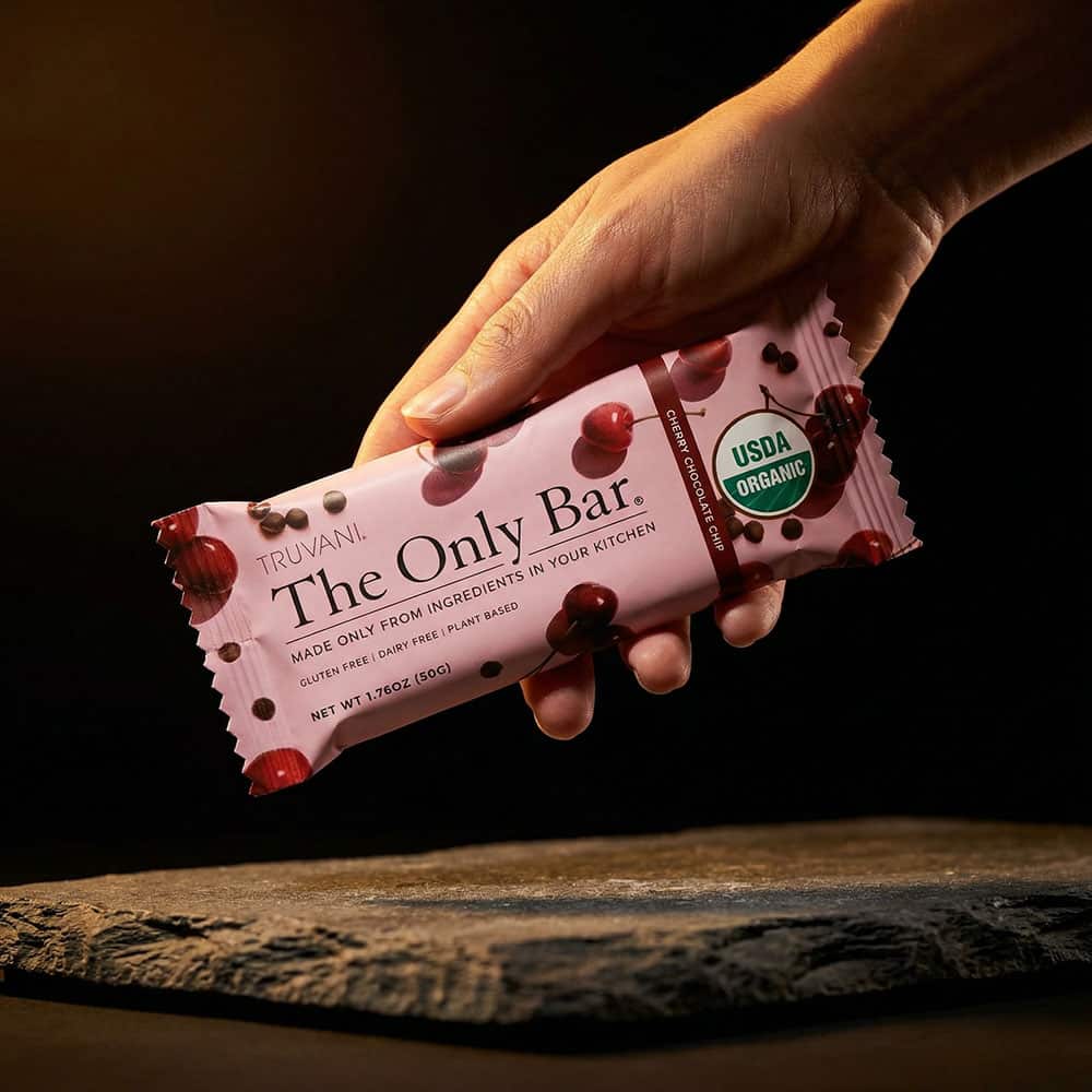 Truvani Cherry Chocolate Chip Bars 5g - 12 Pack