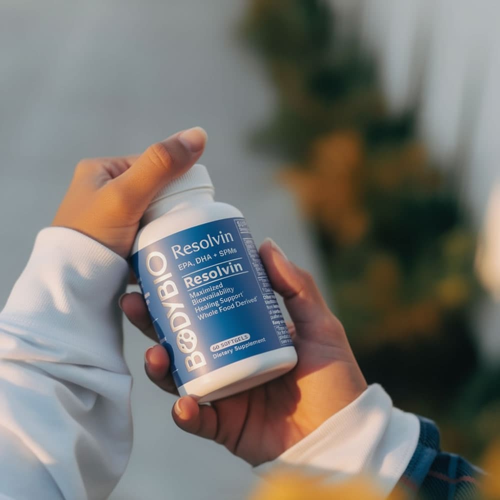 BodyBio Resolvin SPMs 500mg - 60 Softgels